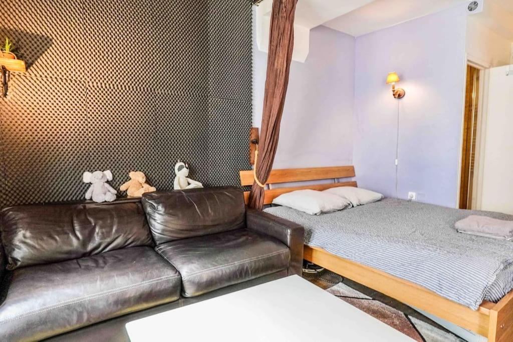 Studio With Home Cinema@Paris Chatelet ภายนอก รูปภาพ